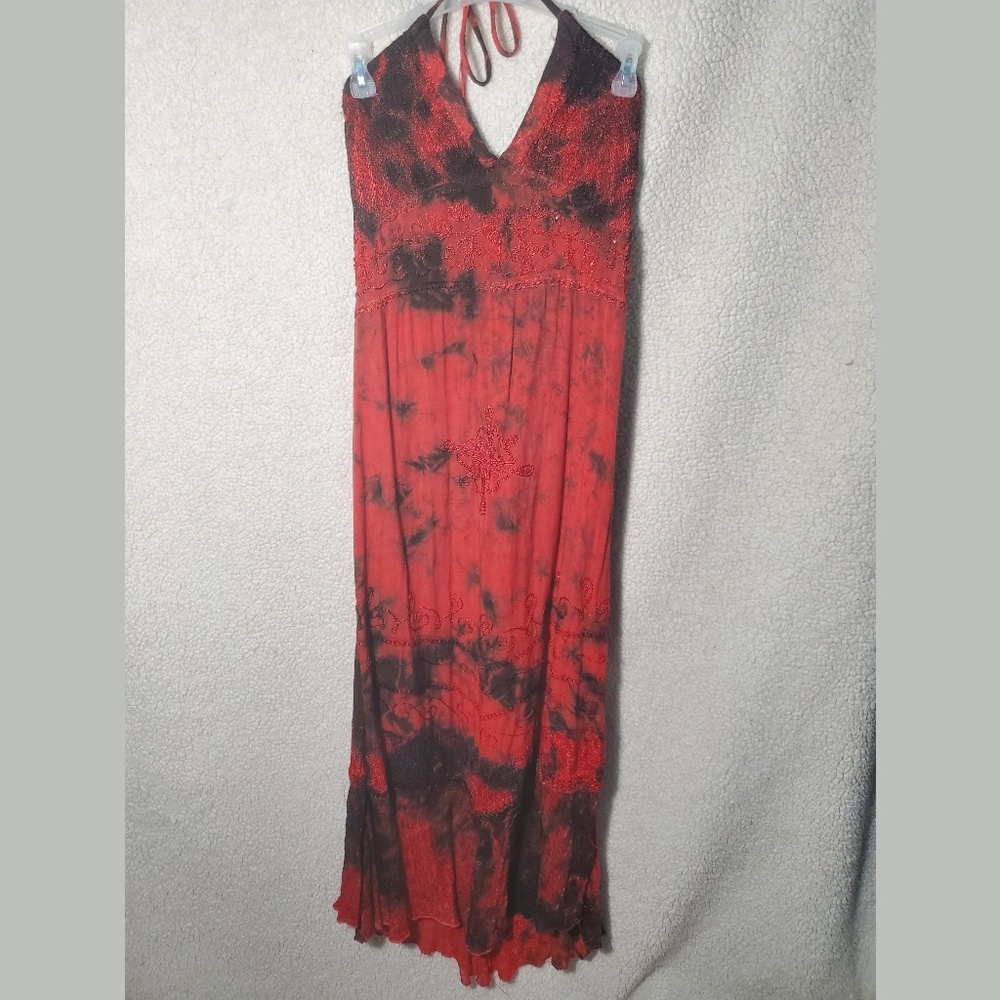 Fashion terminal peasant beachy dress